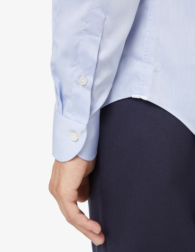 rinascente Xacus Tailored twill shirt - Light blue