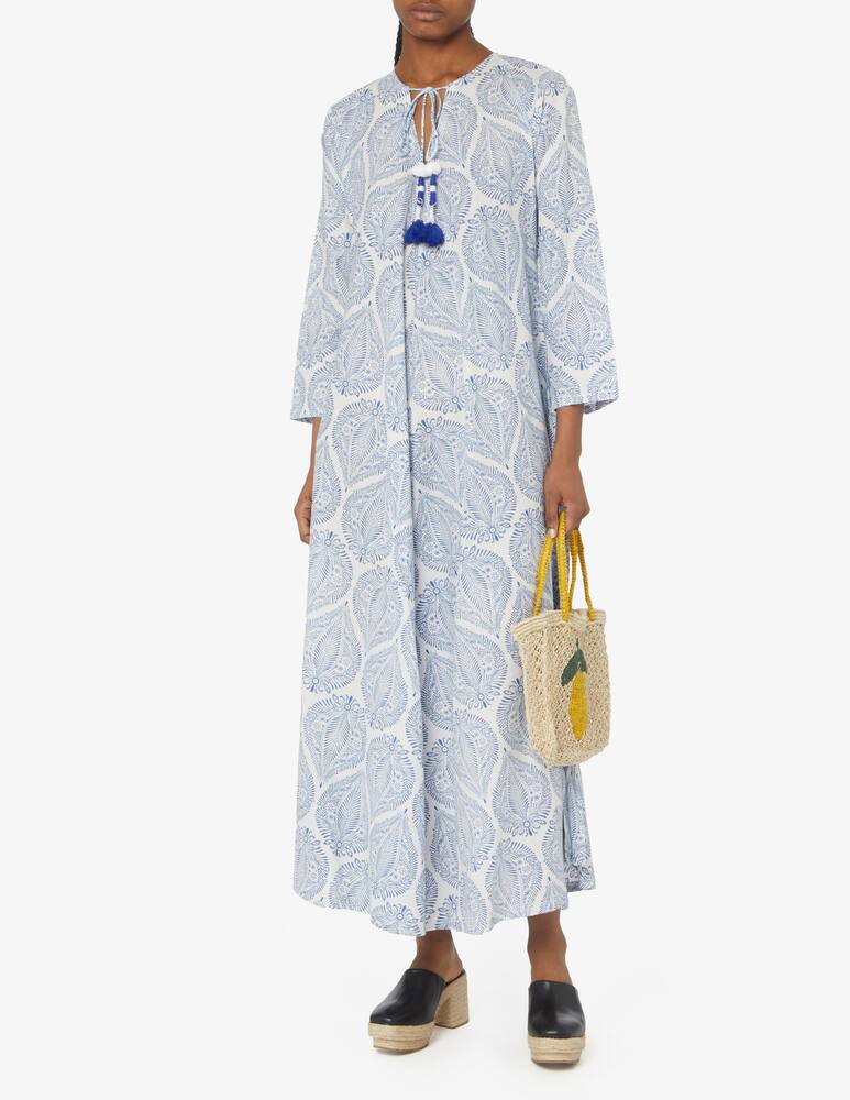 rinascente ELLEBLUE Soleil cotton long kaftan