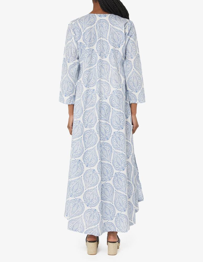 rinascente ELLEBLUE Soleil cotton long kaftan