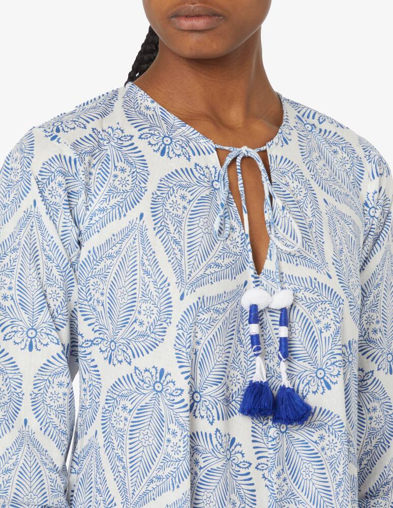 rinascente ELLEBLUE Soleil cotton long kaftan