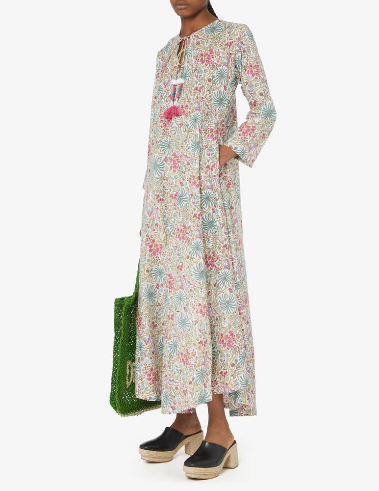 rinascente ELLEBLUE Soleil cotton long kaftan