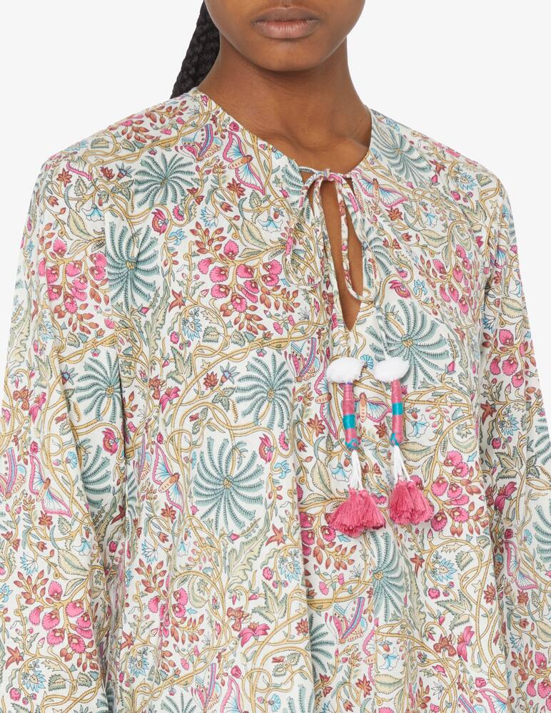 rinascente ELLEBLUE Soleil cotton long kaftan