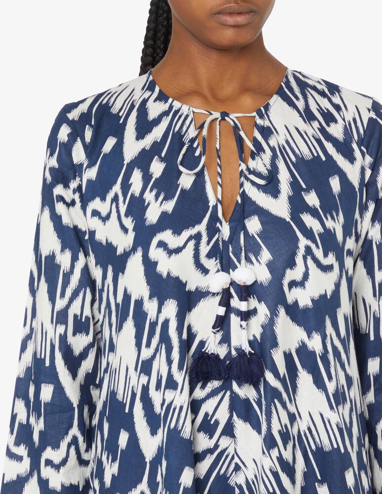 rinascente ELLEBLUE Caftano lungo i cotone Soleil