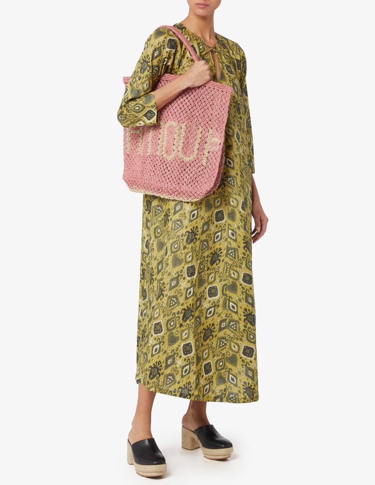 rinascente ELLEBLUE Soleil cotton long kaftan