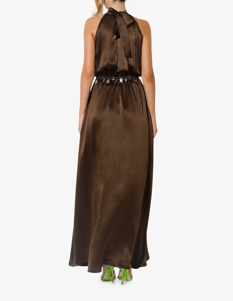 rinascente Crida Milano Taormina 23 silk midi dress