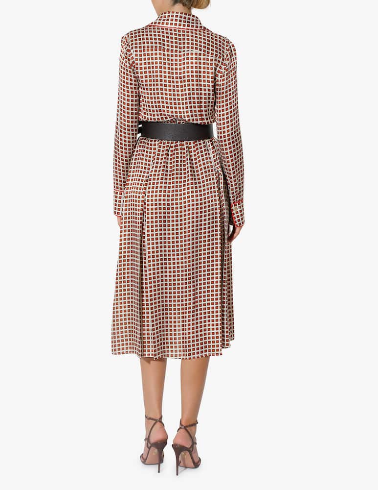 rinascente Crida Milano Pavia midi chemisier dress