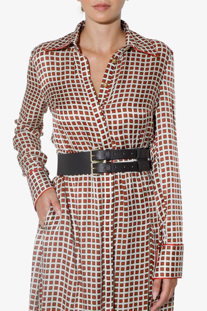 rinascente Crida Milano Pavia midi chemisier dress