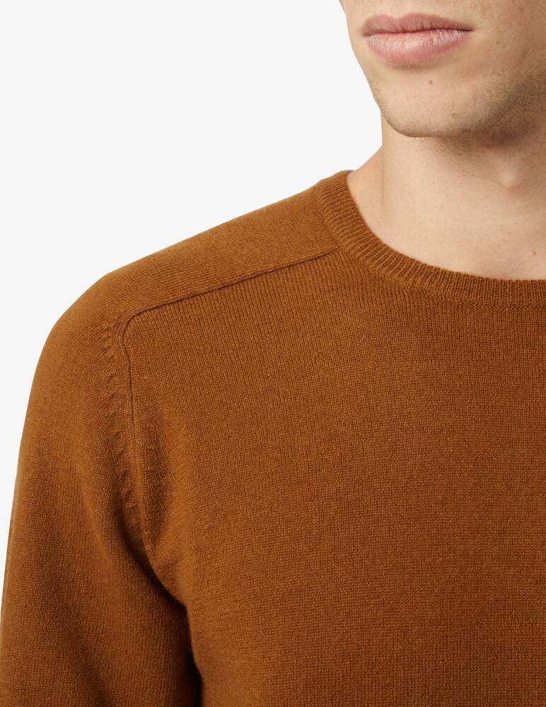 rinascente Pure Cashmere Maglia girocollo fin 12 in cashmere - Marrone