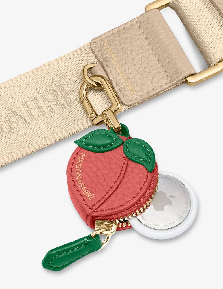 rinascente MAISON de SABRÉ Peach charm pouch