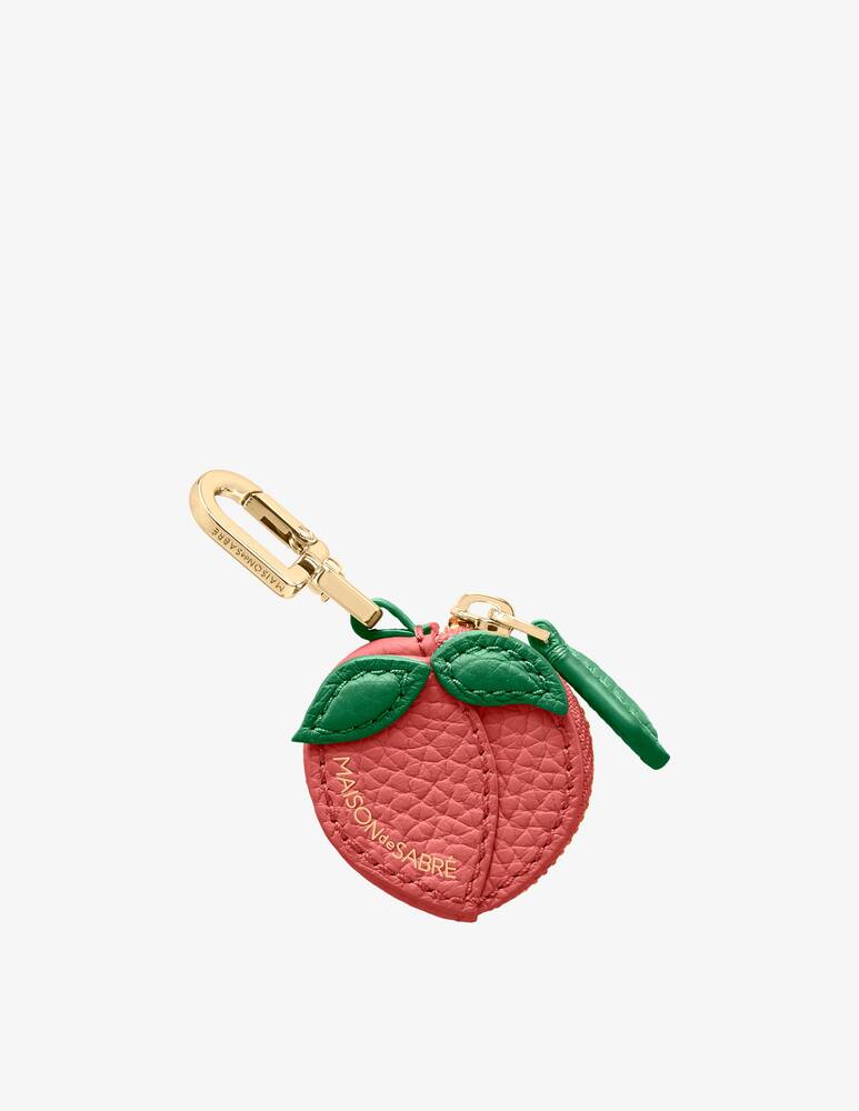 rinascente MAISON de SABRÉ Peach charm pouch
