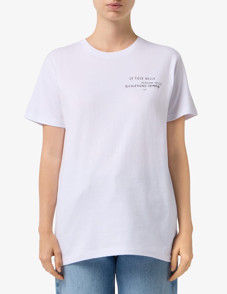 rinascente Linea Daria "Le cose belle richiedono persone belle" t-shirt