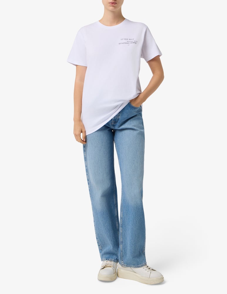 rinascente Linea Daria "Le cose belle richiedono persone belle" t-shirt