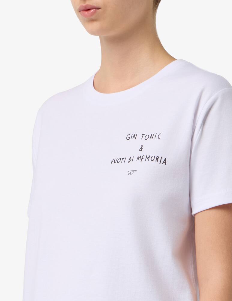 rinascente Linea Daria T-shirt "Gin tonic & vuoti di memoria"