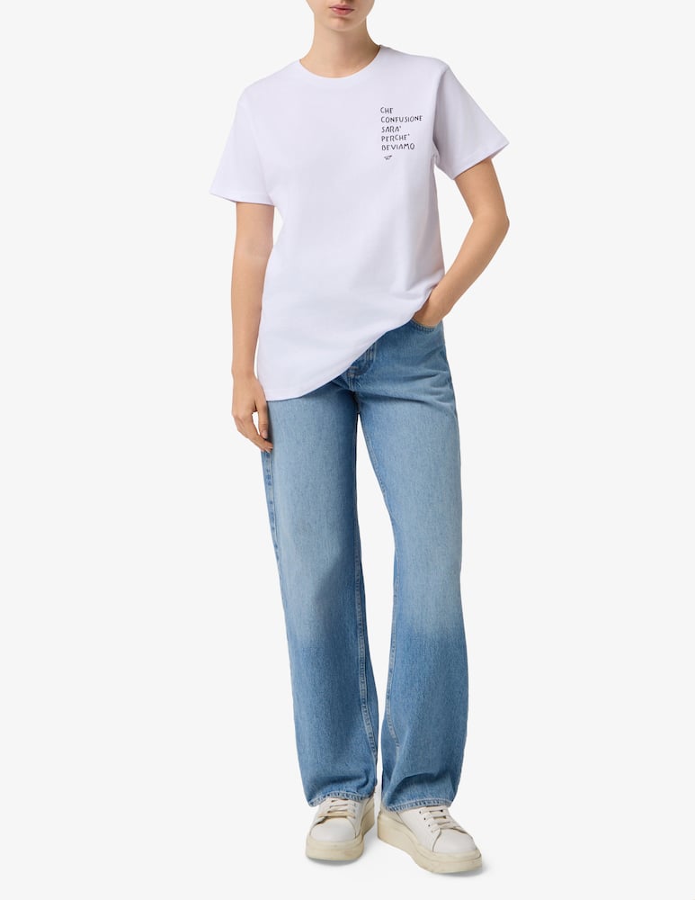 rinascente Linea Daria "Che confusione sarà perché beviamo" t-shirt