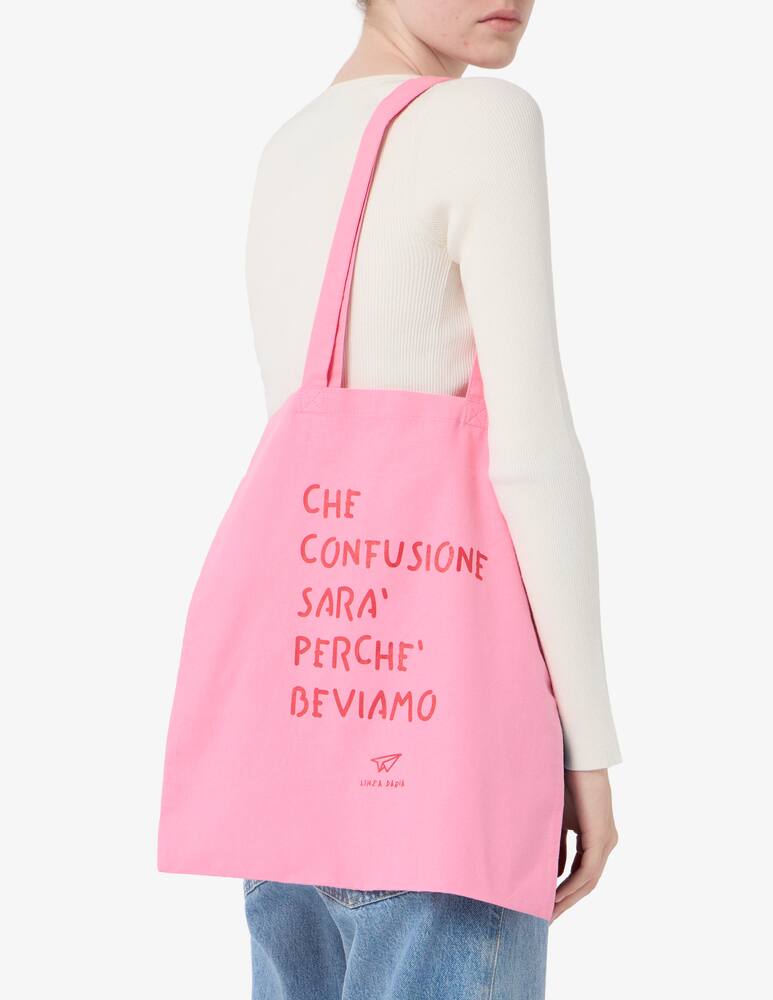 rinascente Linea Daria Borsa shopper "Che confusione sarà perché beviamo"