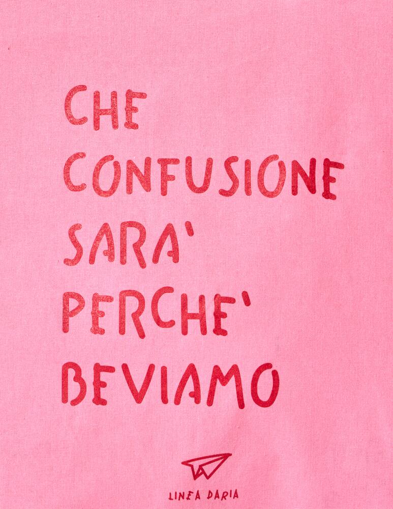rinascente Linea Daria Borsa shopper "Che confusione sarà perché beviamo"