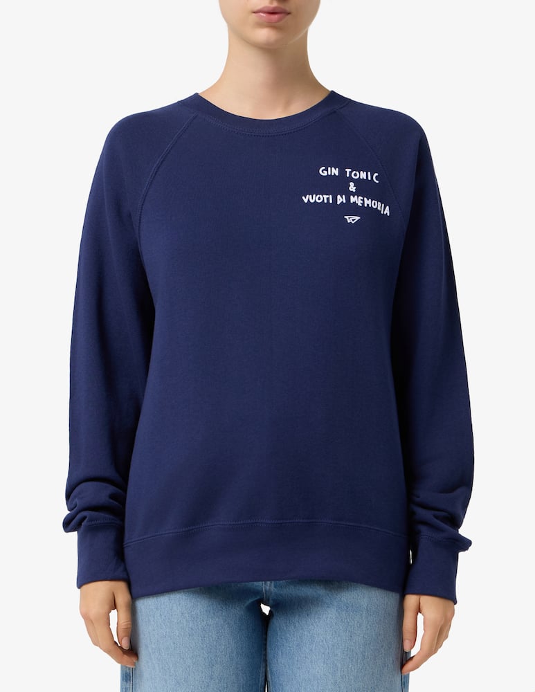 rinascente Linea Daria Felpa girocollo "Gin tonic & vuoti di memoria"