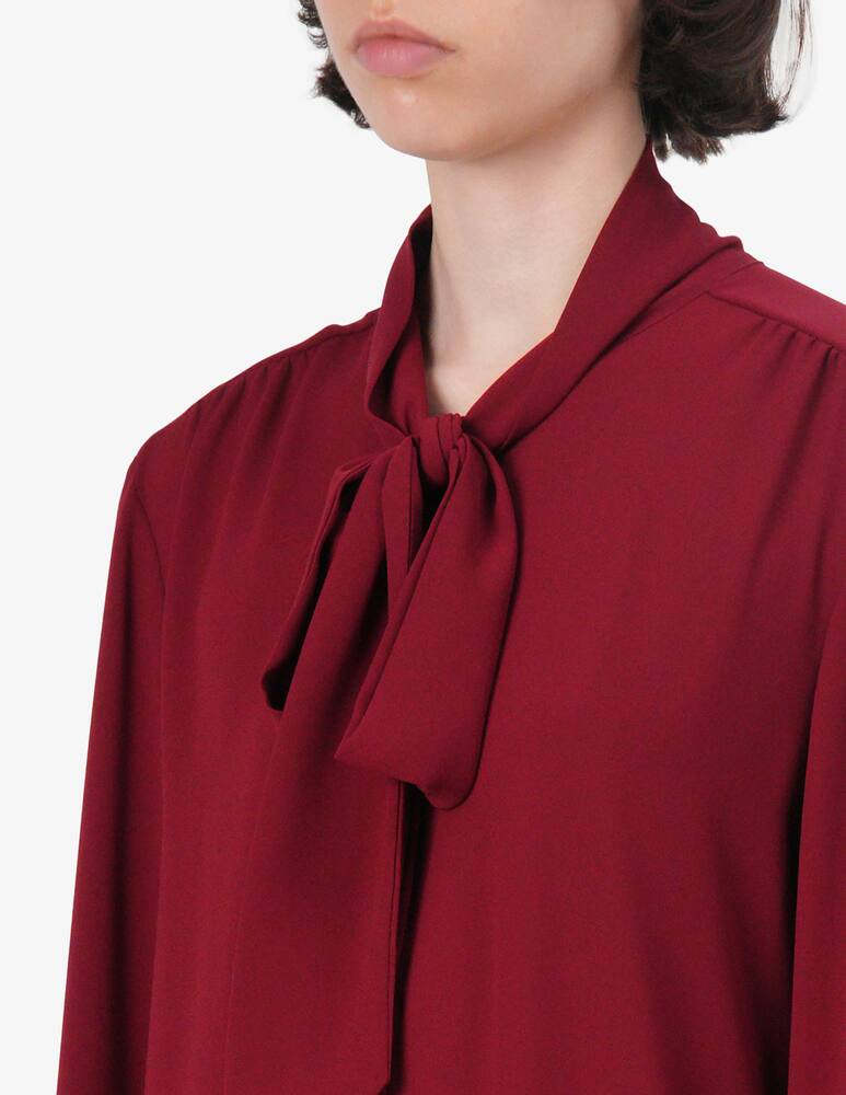 Elizabeth Ascot Camicia viscosa con fiocco - immagine 4