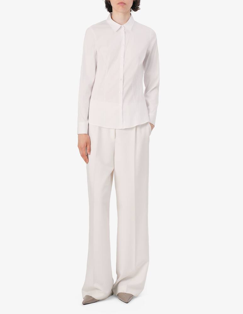 rinascente Elizabeth Ascot Slim poplin shirt