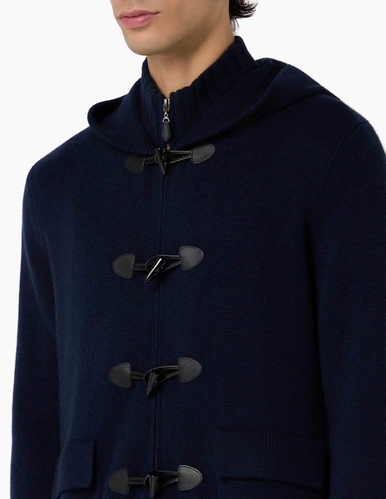 Pure Cashmere Cardigan montgomery in cachemire - immagine 4 Pure Cashmere Cardigan montgomery in cachemire - immagine 4