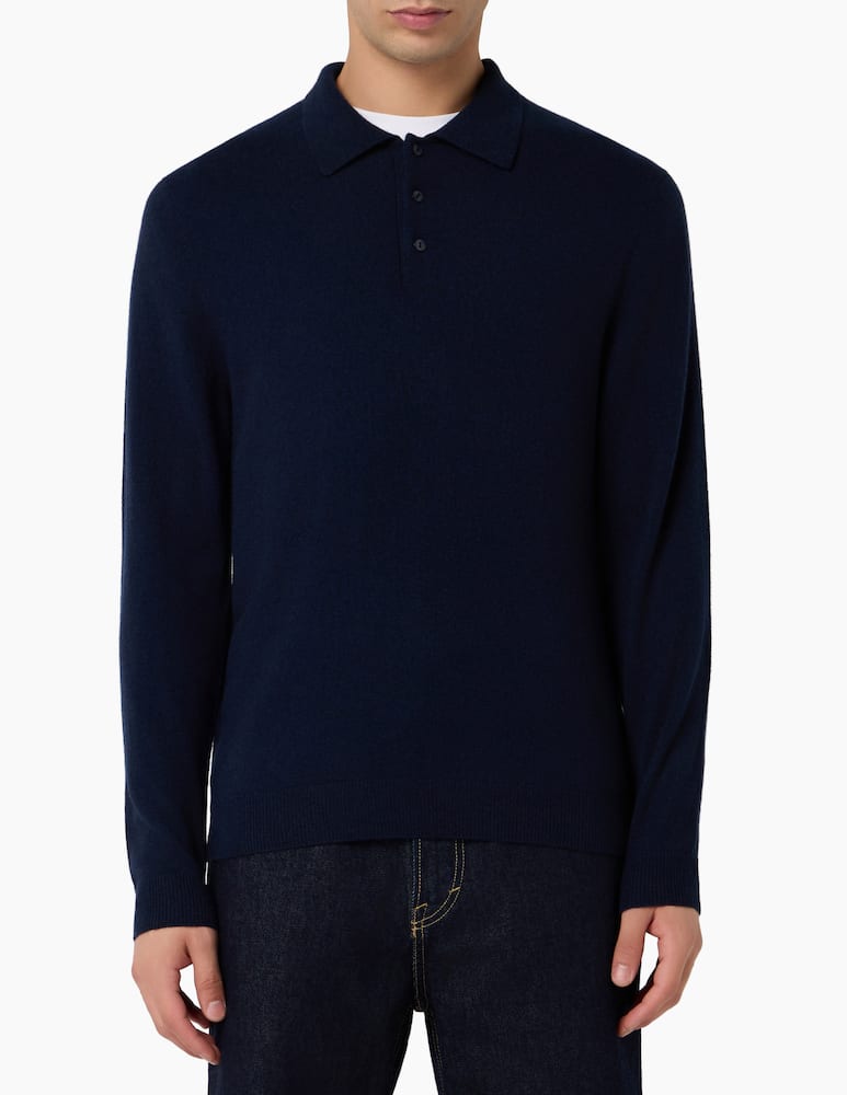 rinascente Pure Cashmere Polo cashmere jumper
