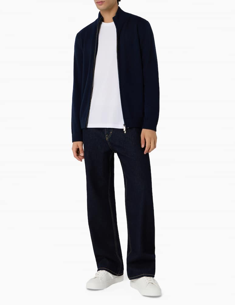 rinascente Pure Cashmere Cardigan zip cachemire