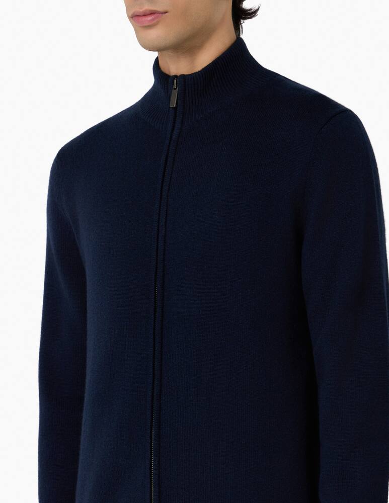 rinascente Pure Cashmere Cardigan zip cachemire