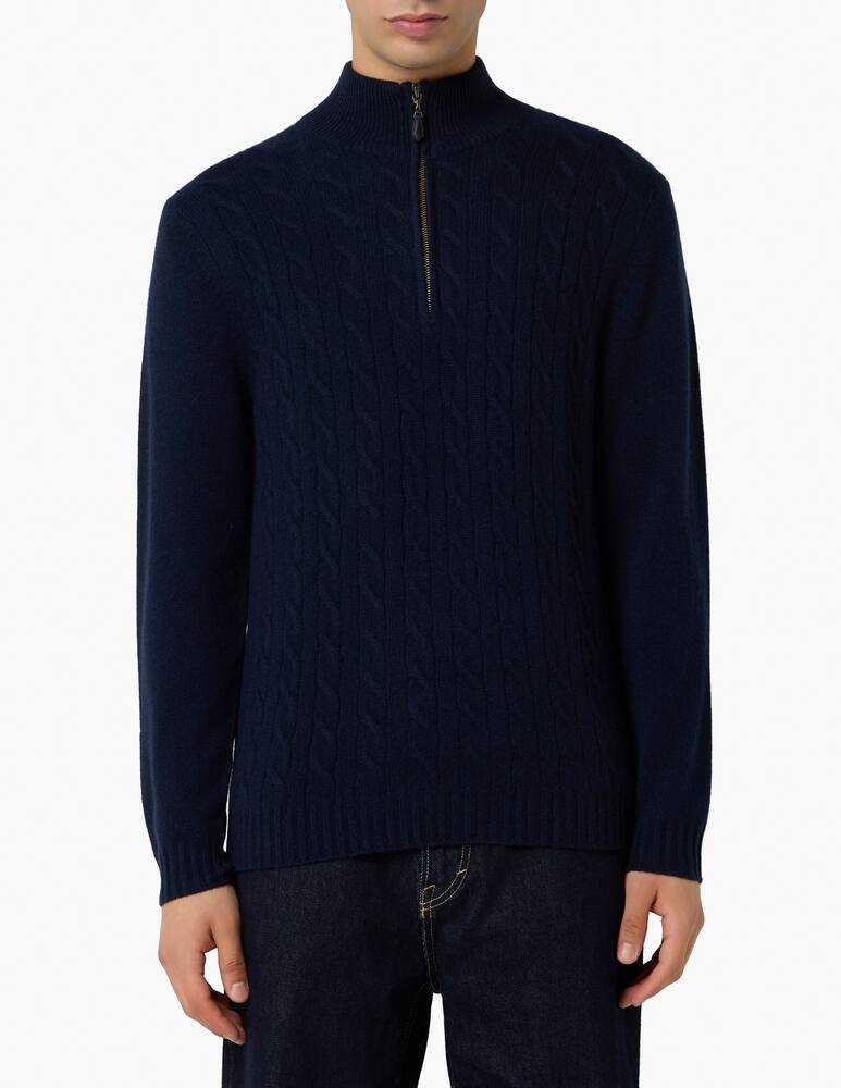 rinascente Pure Cashmere Zip neck cachemire jumper