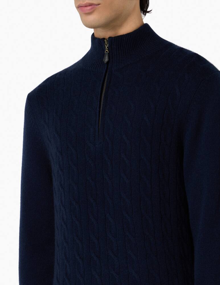 rinascente Pure Cashmere Zip neck cachemire jumper