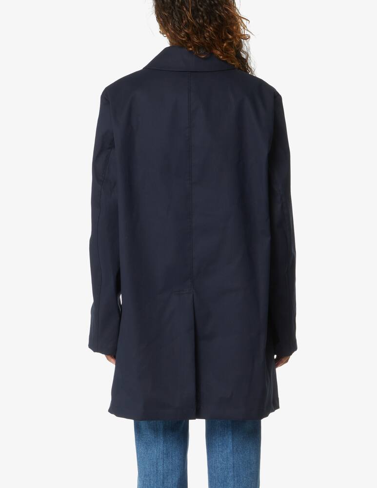 MACKINTOSH Cambridge rain coat - blue - picture 3