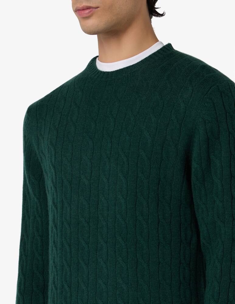 rinascente Pure Cashmere Costa cable-knit jumper