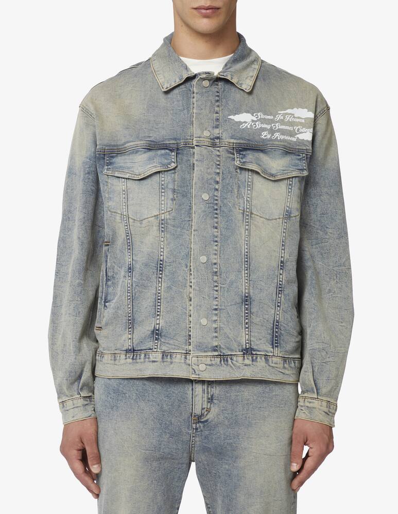 Represent Storms inheaven denim jacket - picture 1 Represent Storms inheaven denim jacket - picture 1