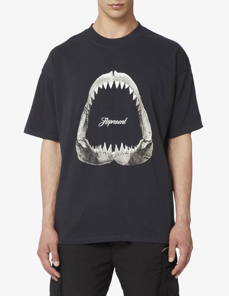 rinascente Represent Shark jaws t-shirt
