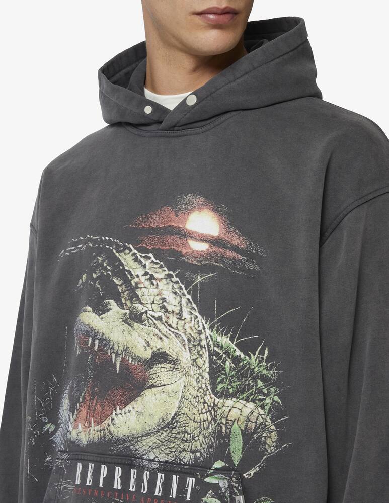 rinascente Represent Felpa con cappuccio coccodrillo