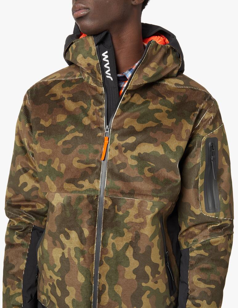 rinascente Jaam Ski corduroy down jacket