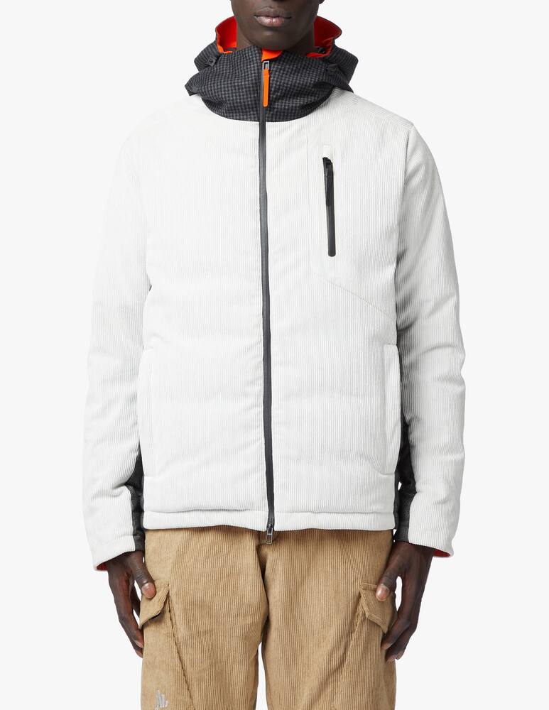 rinascente Jaam Ski wool and corduroy hooded jacket