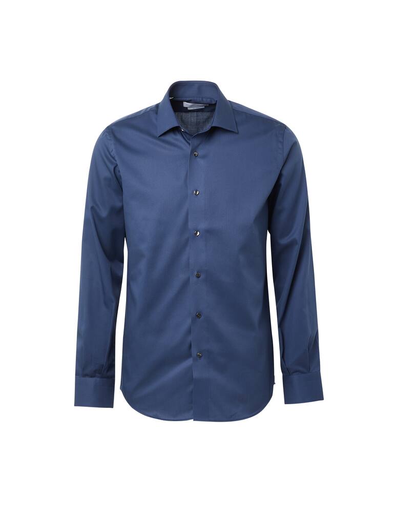 rinascente Sartoria Italiana Camicia twill tu modern - blu