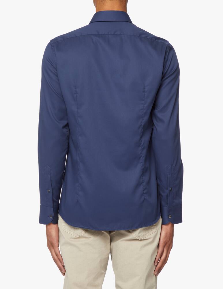 rinascente Sartoria Italiana Camicia twill tu modern - blu