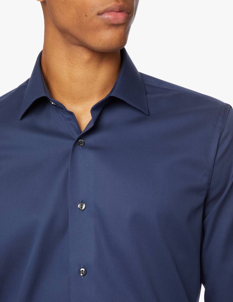 rinascente Sartoria Italiana Camicia twill tu modern - blu