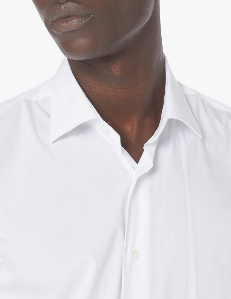 rinascente Sartoria Italiana Camicia popeline stretch tu modern - bianco