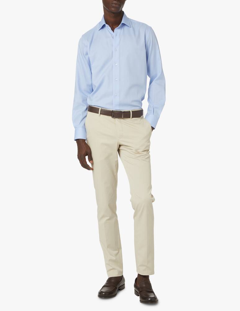 rinascente Sartoria Italiana Camicia giro inglese regular - azzurro
