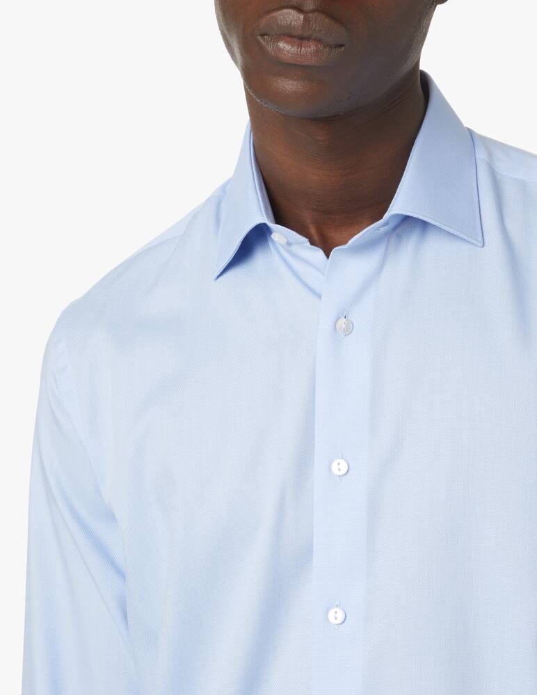 rinascente Sartoria Italiana Camicia giro inglese regular - azzurro