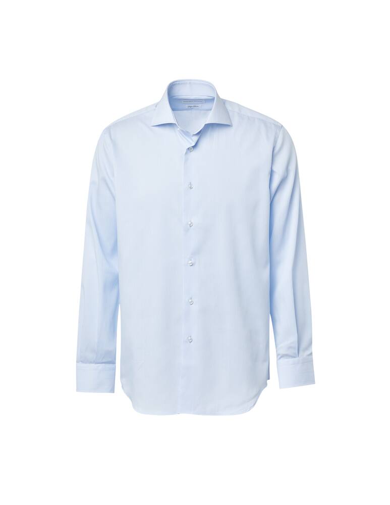 rinascente Sartoria Italiana Camicia doppio ritorto cannette regular - azzurro