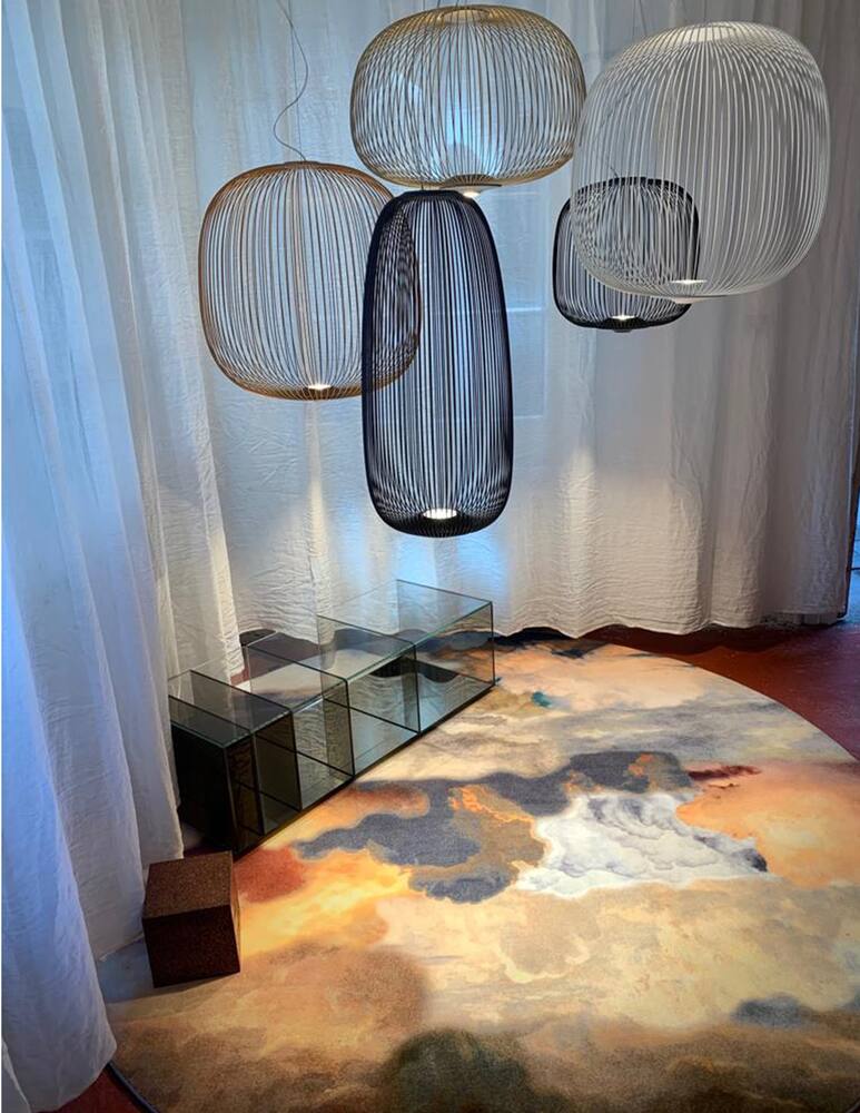 rinascente Moooi Carpets Walking On Clouds Dusk Rug - Multi