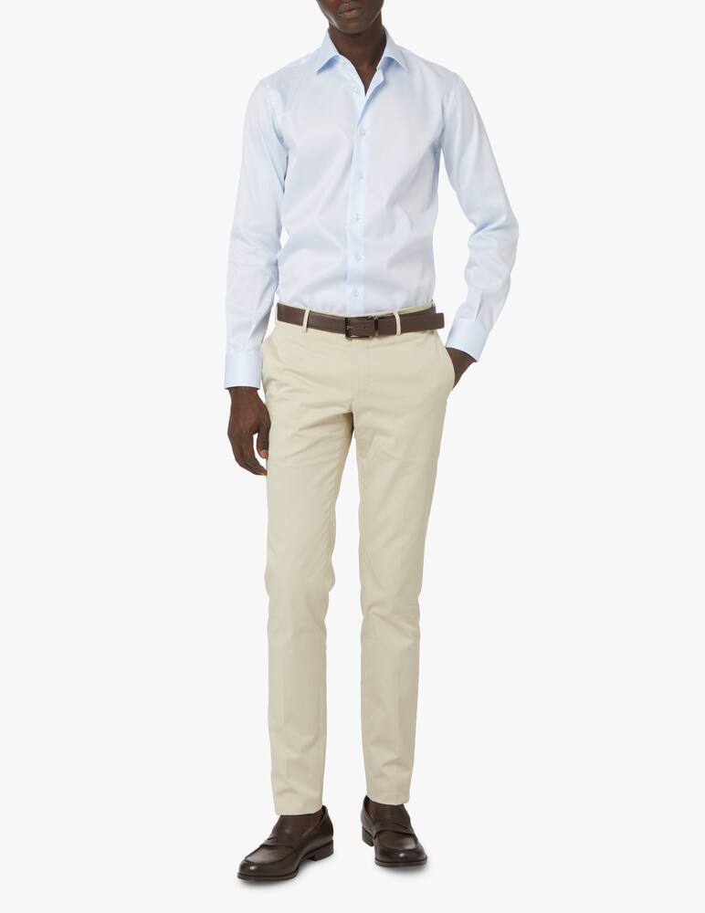 rinascente Sartoria Italiana Modern pint point double twisted shirt - light blue