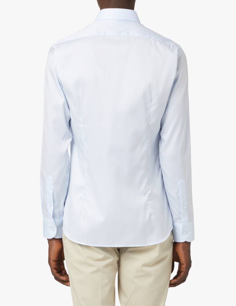 rinascente Sartoria Italiana Modern pint point double twisted shirt - light blue