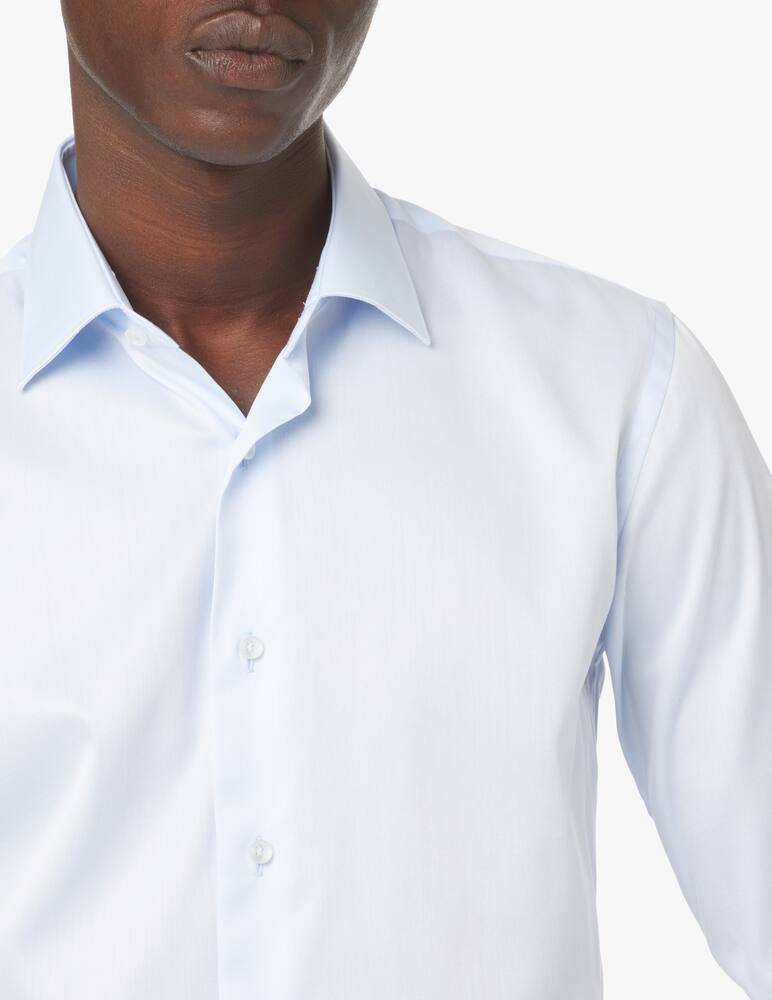 rinascente Sartoria Italiana Modern pint point double twisted shirt - light blue