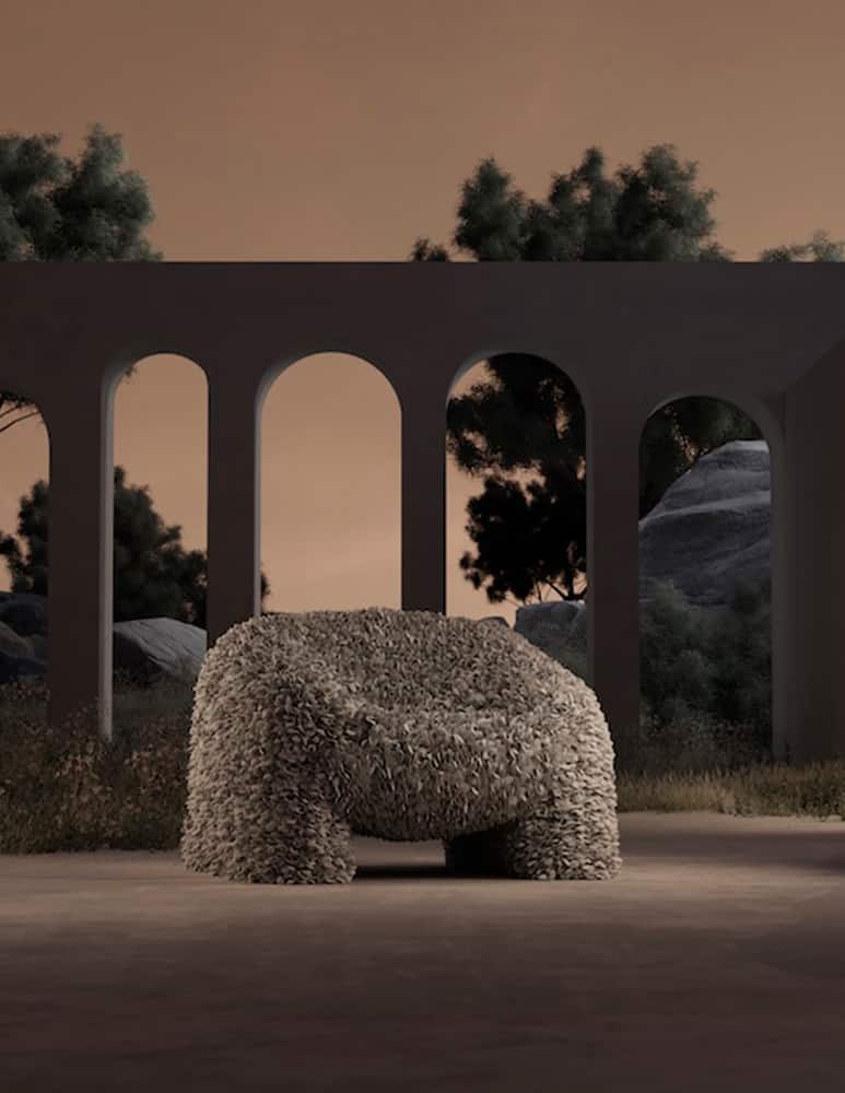 rinascente Moooi Hortensia Petal Poltrona