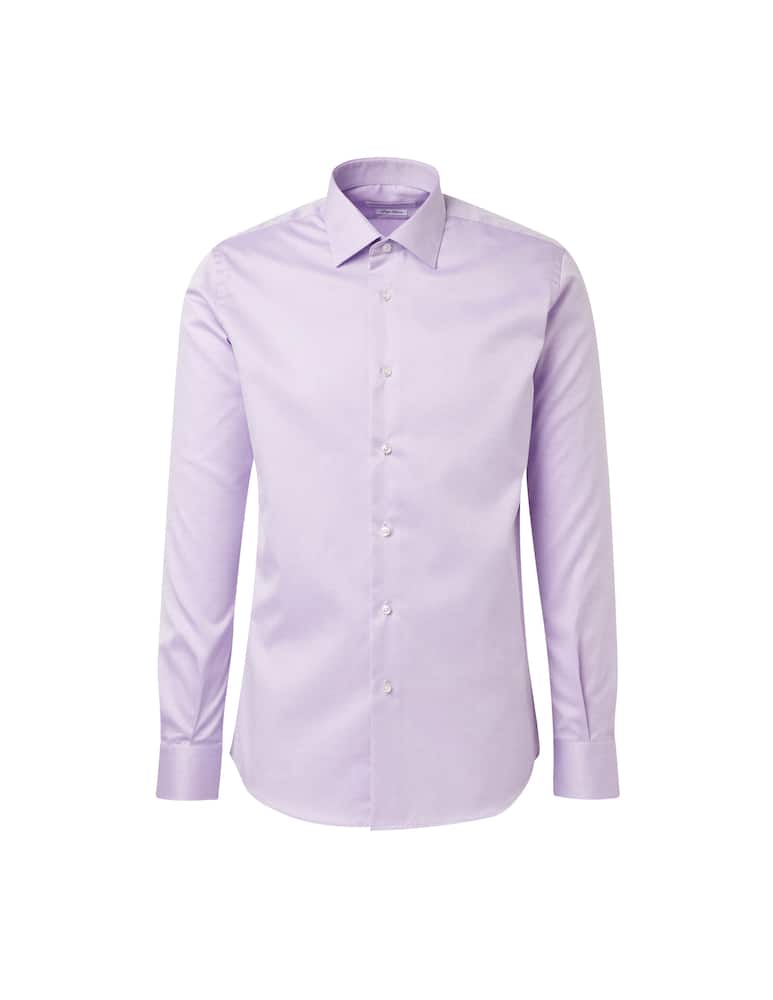rinascente Sartoria Italiana Camicia doppio ritorto pint point modern - viola