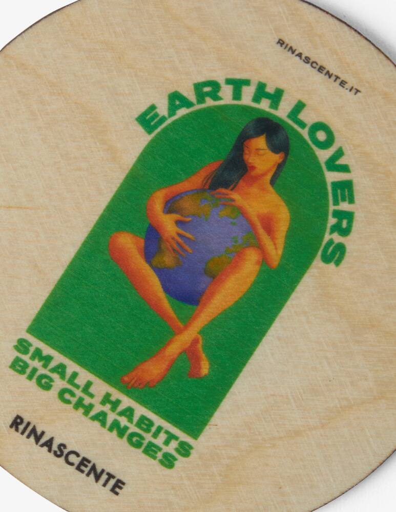 rinascente Rinascente Wooden Coasters Set #04